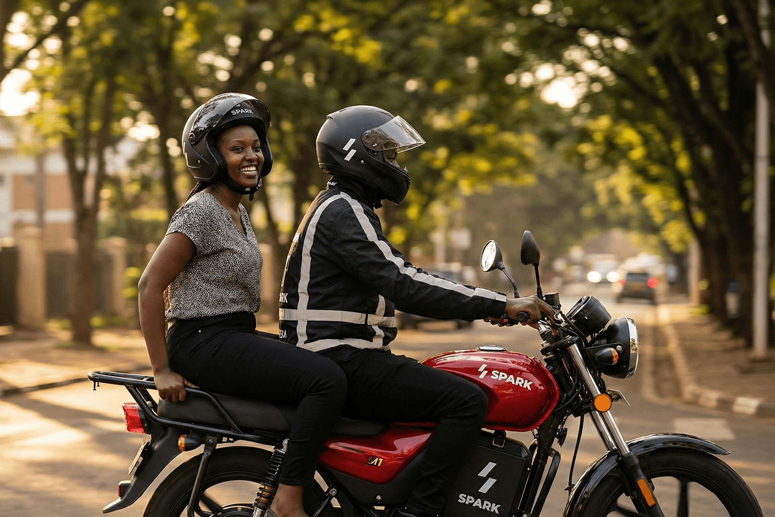 Spark Taxi Electric Motorbike